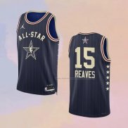 Camiseta All Star 2024 Los Angeles Lakers Austin Reaves NO 15 Azul