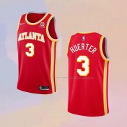 Camiseta Atlanta Hawks Kevin Huerter NO 3 Icon 2020-21 Rojo