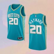 Camiseta Charlotte Hornets Gordon Hayward NO 20 Ciudad 2023-24 Verde