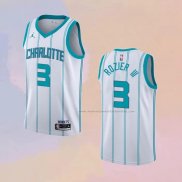 Camiseta Charlotte Hornets Terry Rozier III NO 3 Association 2020-21 Blanco