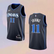 Camiseta Dallas Mavericks Kyrie Irving NO 11 Ciudad 2023-24 Azul