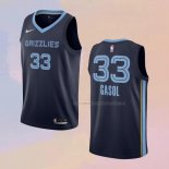 Camiseta Memphis Grizzlies Marc Gasol NO 33 Icon Azul