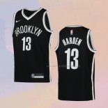 Camiseta Nino Brooklyn Nets James Harden NO 13 Icon Negro