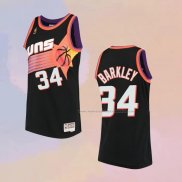 Camiseta Phoenix Suns Charles Barkley NO 34 Mitchell & Ness 1992-93 Negro