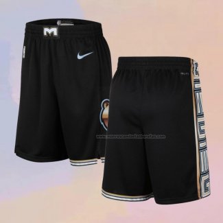 Pantalone Memphis Grizzlies Ciudad 2022-23 Negro