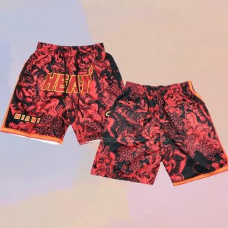 Pantalone Miami Heat Special Year Of The Tiger Rojo