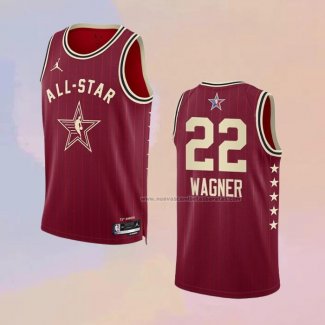 Camiseta All Star 2024 Orlando Magic Franz Wagner NO 22 Rojo