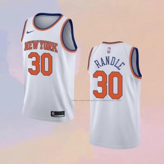 Camiseta New York Knicks Julius Randle NO 30 Association Blanco