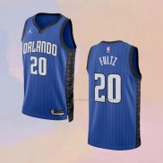 Camiseta Orlando Magic Markelle Fultz NO 20 Statement 2022-23 Azul