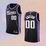 Camiseta Sacramento Kings Personalizada Icon 2023-24 Negro