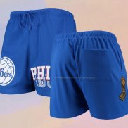 Pantalone Philadelphia 76ers Pro Standard Mesh Capsule Azul