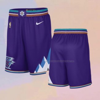 Pantalone Utah Jazz Classic 2022-23 Violeta