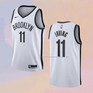 Camiseta Brooklyn Nets Kyrie Irving NO 11 Association 2020-21 Blanco