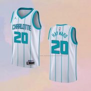 Camiseta Charlotte Hornets Gordon Hayward NO 20 Association 2020-21 Blanco