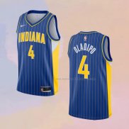 Camiseta Indiana Pacers Victor Oladipo NO 4 Ciudad 2020-21 Azul