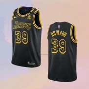 Camiseta Los Angeles Lakers Dwight Howard NO 39 Mamba 2021-22 Negro