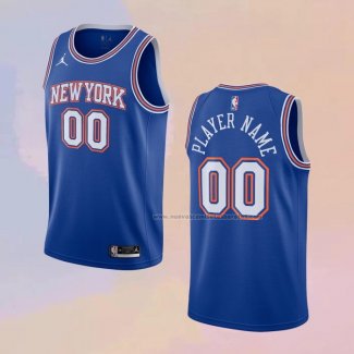 Camiseta New York Knicks Personalizada Statement Azul