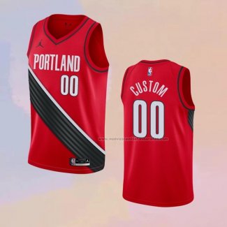 Camiseta Portland Trail Blazers Personalizada Statement Rojo