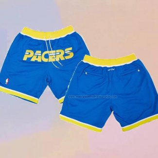 Pantalone Indiana Pacers Just Don 2019 Azul