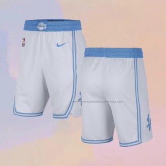 Pantalone Los Angeles Lakers Ciudad 2020-21 Blanco