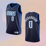 Camiseta Dallas Mavericks Josh Richardson NO 0 Earned 2020-21 Azul