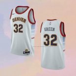 Camiseta Denver Nuggets Jeff Green NO 32 Ciudad 2022-23 Blanco