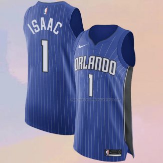 Camiseta Orlando Magic Jonathan Isaac NO 1 Icon Autentico Azul