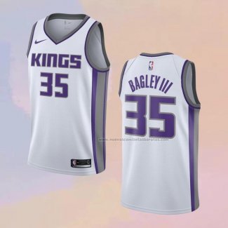 Camiseta Sacramento Kings Marvin Bagley III NO 35 Association 2019-20 Blanco