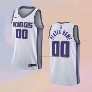 Camiseta Sacramento Kings Personalizada Association Blanco