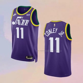 Camiseta Utah Jazz Kris Dunn NO 11 Classic 2023-24 Violeta