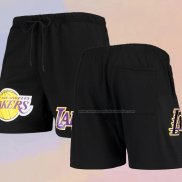 Pantalone Los Angeles Lakers Pro Standard Mesh Capsule Negro