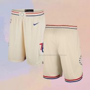 Pantalone Philadelphia 76ers Ciudad 2017-18 Amarillo