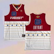 Camiseta All Star 2006 Kobe Bryant NO 8 Rojo Blanco