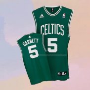 Camiseta Boston Celtics Kevin Garnett NO 5 Verde