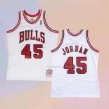 Camiseta Chicago Bulls Michael Jordan NO 45 Mitchell & Ness 1994-95 Blanco