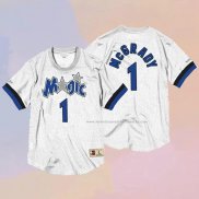 Camiseta Manga Corta Orlando Magic Tracy McGrady NO 1 Blanco