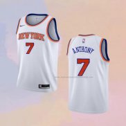 Camiseta Nino New York Knicks Carmelo Anthony NO 7 Association Blanco