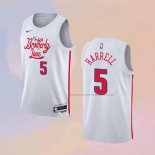 Camiseta Philadelphia 76ers Montrezl Harrell NO 5 Ciudad 2022-23 Blanco