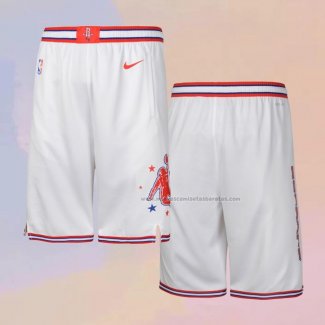 Pantalone Houston Rockets Ciudad 2023-24 Blanco