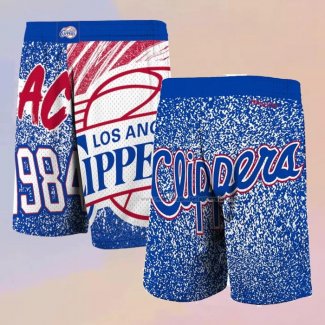 Pantalone Los Angeles Clippers Mitchell & Ness 1984 Azul