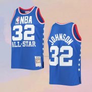 Camiseta All Star 1985 Magic Johnson NO 32 Azul