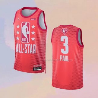 Camiseta All Star 2022 Phoenix Suns Chris Paul NO 3 Granate