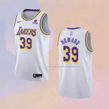 Camiseta Los Angeles Lakers Dwight Howard NO 39 Association 2021-22 Blanco