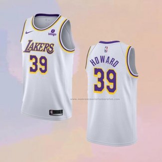 Camiseta Los Angeles Lakers Dwight Howard NO 39 Association 2021-22 Blanco