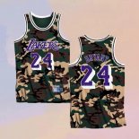 Camiseta Los Angeles Lakers Kobe Bryant NO 24 Camuflaje