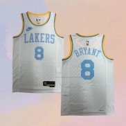 Camiseta Los Angeles Lakers Kobe Bryant NO 8 Classic 2022-23 Blanco