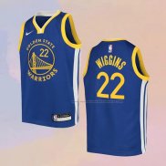 Camiseta Nino Golden State Warriors Andrew Wiggins NO 22 Icon Azul