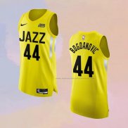 Camiseta Utah Jazz Bojan Bogdanovic NO 44 Icon Autentico 2022-23 Amarillo