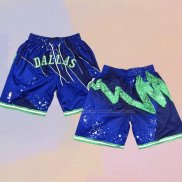 Pantalone Dallas Mavericks Just Don Azul2