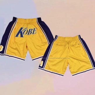 Pantalone Los Angeles Lakers Kobe Bryant Just Don Amarillo